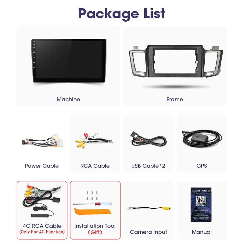 2 DIN Android 10.0 car multimedia player stereo audio radio 4G Wifi speaker carplay Touch screen for Toyota RAV4 2012-2018 10"
2 DIN Android 10.0 car multimedia player stereo audio radio 4G Wifi speaker carplay Touch screen for Toyota RAV4 2012-2018 10"