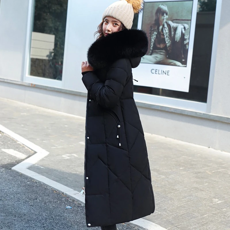 Parker down jacket woman Korean style slim slimming medium long warm hooded overcoat women plus big winter jacket female trend
Parker down jacket woman Korean style slim slimming medium long warm hooded overcoat women plus big winter jacket female trend