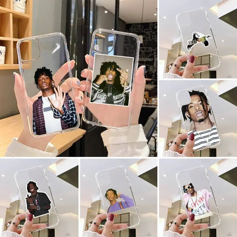 Rapper singer Playboi Carti Phone Case Transparent for iPhone 7 8 11 12 s mini pro X XS XR MAX Plus cover Clear mobile bag
Rapper singer Playboi Carti Phone Case Transparent for iPhone 7 8 11 12 s mini pro X XS XR MAX Plus cover Clear mobile bag