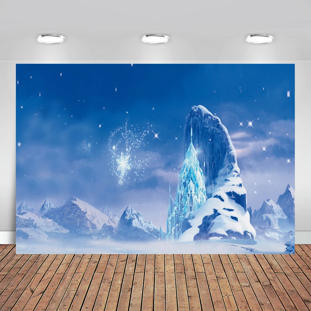 Winter Snow Scene Frozen Ice Fairytale Castle Photography Backdrops Children Kids Baby Portrait Photo Background Studio Props
Winter Snow Scene Frozen Ice Fairytale Castle Photography Backdrops Children Kids Baby Portrait Photo Background Studio Props