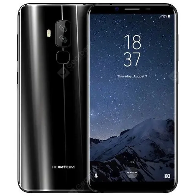 Смартфон homtom S8 4 Гб ОЗУ 64 ПЗУ 5 7 дюймовый HD MTK6750T Восьмиядерный двойная задняя
