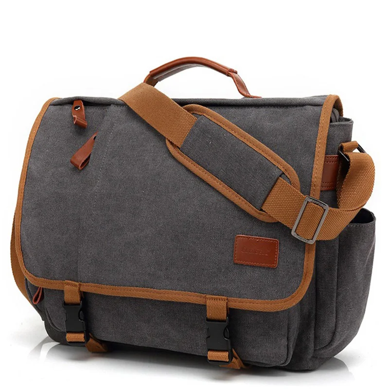 Vintage Canvas Briefcase Men Laptop Suitcase Travel Handbag Men Business Tote Bags Male Messenger Bags Shoulder Bag 2020 XA200ZC
Vintage Canvas Briefcase Men Laptop Suitcase Travel Handbag Men Business Tote Bags Male Messenger Bags Shoulder Bag 2020 XA200ZC