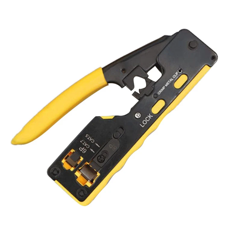 RJ45 Tool Network Crimper Cable Crimping Tools for RJ45 Cat7 Cat6 Cat5 RJ11 RJ12 Modular Plugs Metal Clips Pliers
RJ45 Tool Network Crimper Cable Crimping Tools for RJ45 Cat7 Cat6 Cat5 RJ11 RJ12 Modular Plugs Metal Clips Pliers