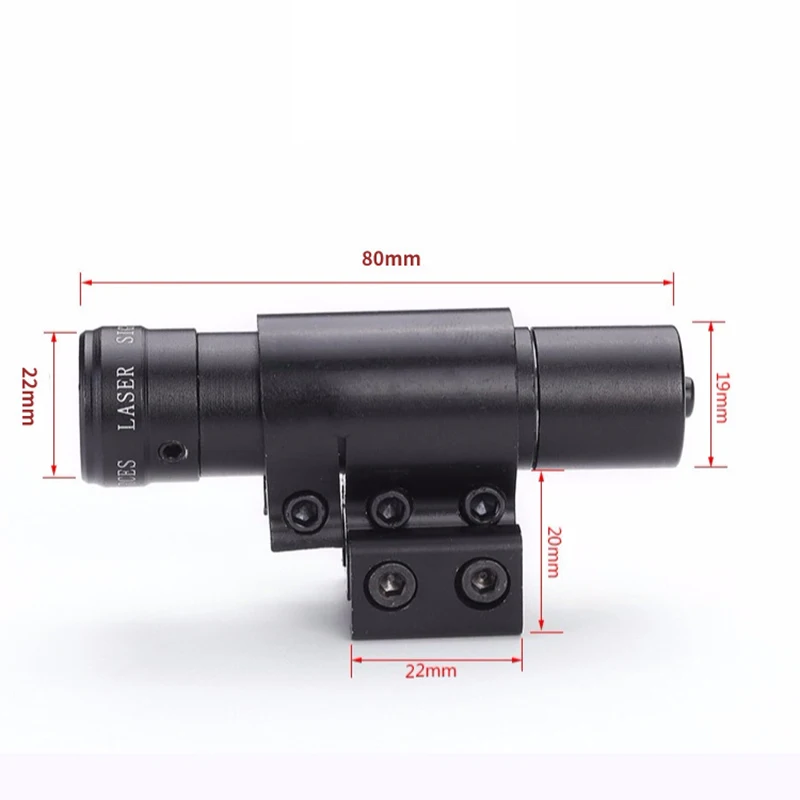 Powerful Mini Red Dot Laser Sight Scope Weaver 11/20m Picatinny Mount Set for Gun Rifle Pistol Shot Airsoft Riflescope Hunting
Powerful Mini Red Dot Laser Sight Scope Weaver 11/20m Picatinny Mount Set for Gun Rifle Pistol Shot Airsoft Riflescope Hunting