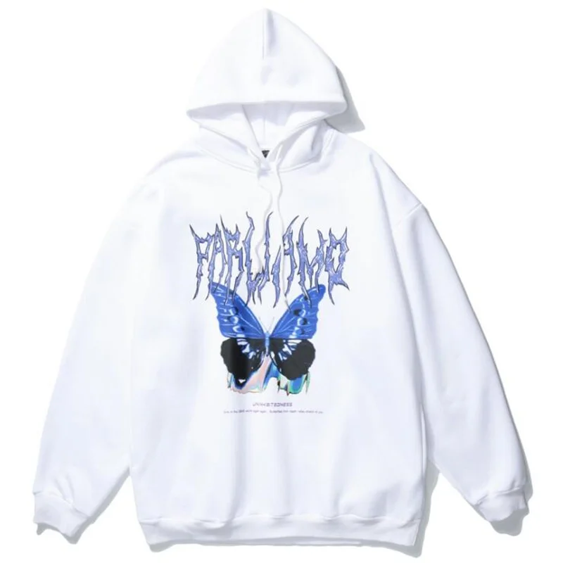 Men Hip Hop Hoodie Sweatshirt Butterfly Streetwear Harajuku Hoodie Pullover Oversized Spring Autumn Cotton Hoodie Hip Hop Loose
Men Hip Hop Hoodie Sweatshirt Butterfly Streetwear Harajuku Hoodie Pullover Oversized Spring Autumn Cotton Hoodie Hip Hop Loose