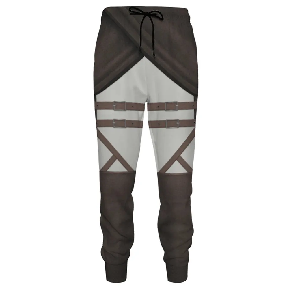 Attack on Titan Cosplay Costumes 3D Print Joggers Pants Men/Women Casual Sweatpant
Attack on Titan Cosplay Costumes 3D Print Joggers Pants Men/Women Casual Sweatpant