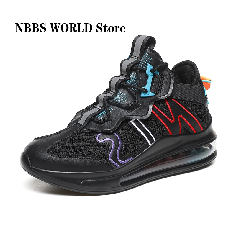 Men's Fashion Sneakers, Air-cushion Mesh Sport Black Luxury Slip Resistant Wear-resistant Travel Solid Street-style, Work Shoes
Men's Fashion Sneakers, Air-cushion Mesh Sport Black Luxury Slip Resistant Wear-resistant Travel Solid Street-style, Work Shoes