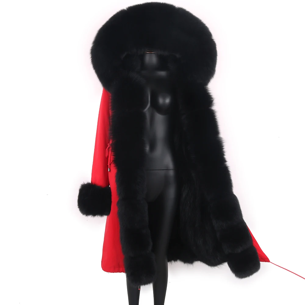 2021 X-long New Parka Waterproof Natural Fox Fur Hood Warm Real Fur Coat Winter Jacket Women Outerwear Detachable
2021 X-long New Parka Waterproof Natural Fox Fur Hood Warm Real Fur Coat Winter Jacket Women Outerwear Detachable