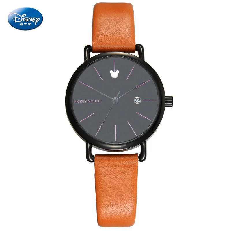 Disney quartz watch fashion simple leather waterproof female quartz watch gifts for men Complete Calendar 3Bar Business Buckle
Disney quartz watch fashion simple leather waterproof female quartz watch gifts for men Complete Calendar 3Bar Business Buckle