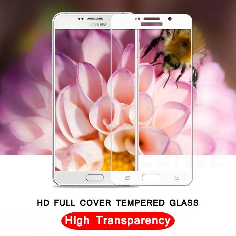 Explosion-proof Screen Protectors for Samsung Galaxy A5 2016 A510 2017 SM-A520F 2018 A530 Full Cover Tempered Glass Film | Мобильные