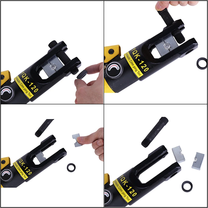 YQK-120 Hydraulic Crimping Pliers Copper Aluminum Nose Crimping Pliers Manual Hydraulic Clamp Tools Hexagonal Confining Pressure
YQK-120 Hydraulic Crimping Pliers Copper Aluminum Nose Crimping Pliers Manual Hydraulic Clamp Tools Hexagonal Confining Pressure