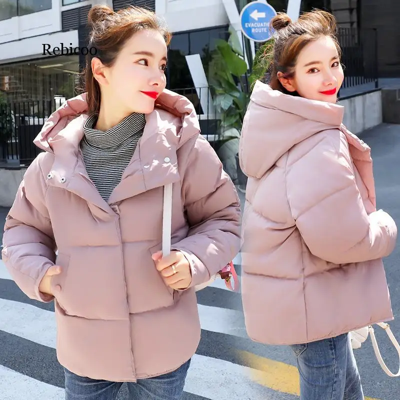 Slim Cotton Solid New Women's Hooded Winter Loose Cotton-padded Jacket Winter Jacket Women 902
Slim Cotton Solid New Women's Hooded Winter Loose Cotton-padded Jacket Winter Jacket Women 902