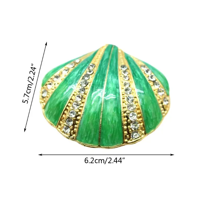 Hinged Trinket Box For Girls Handmade Shell Trinket Boxes Decorated for Women 
Hinged Trinket Box For Girls Handmade Shell Trinket Boxes Decorated for Women