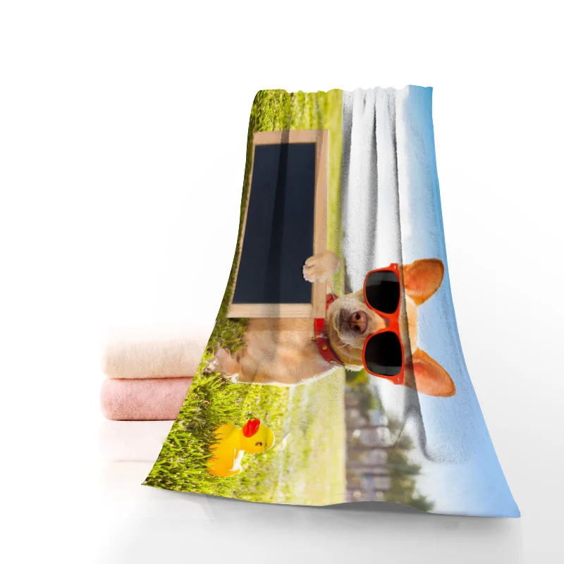 New Arrival Animal Pug Dog Towels Multiple Color Microfiber Beach Bath Towel Sports Face Towel Customizable Printing Bath Towels
New Arrival Animal Pug Dog Towels Multiple Color Microfiber Beach Bath Towel Sports Face Towel Customizable Printing Bath Towels