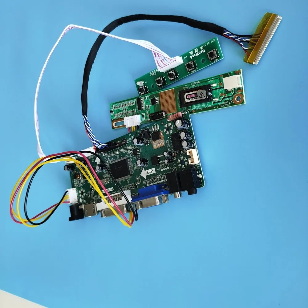 Для LP133WX2 TLC3 плата контроллера 30pin LVDS VGA HDMI совместимость 1 лампы 13 3 "ЖК дисплей DVI