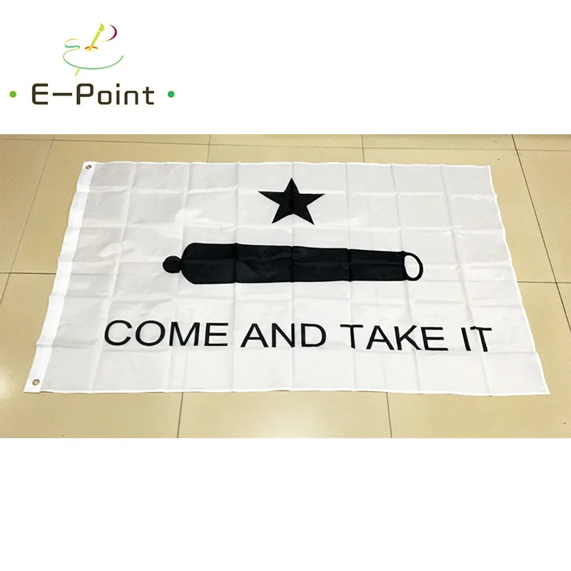 Come and Take it 3 * 5ft фиксаторами на прищепке (90 см * 150 см) Размеры рождественские украшения для дома баннер, флаг подарки 
Come and Take it 3 * 5ft фиксаторами на прищепке (90 см * 150 см) Размеры рождественские украшения для дома баннер, флаг подарки