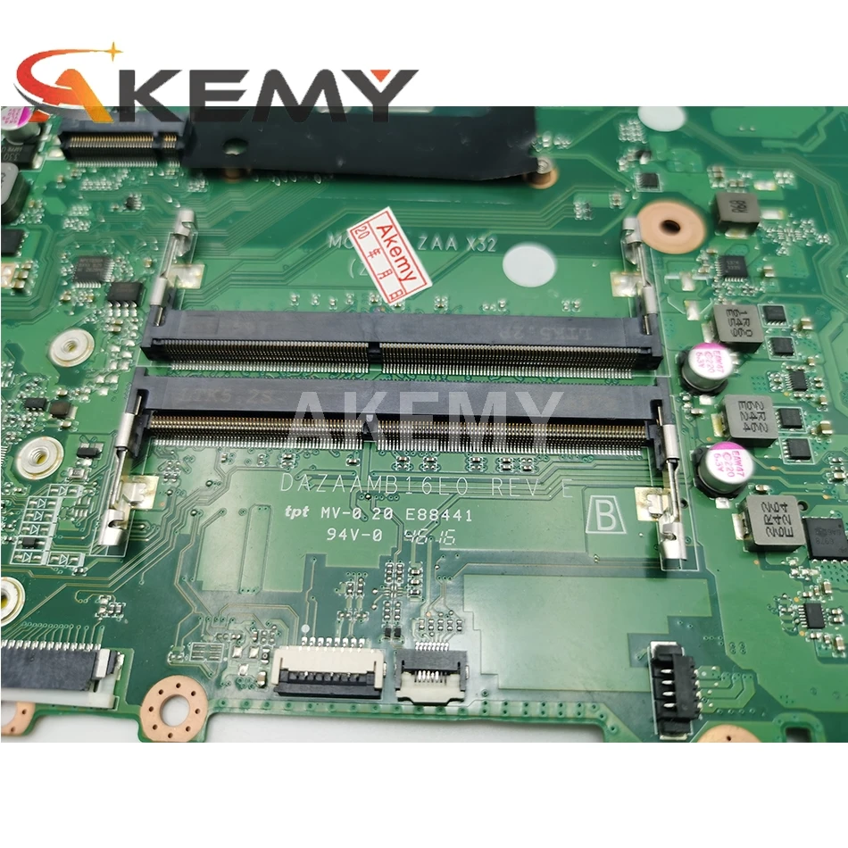 NBVEU11004 для ACER Aspire E5-575G F5-573G материнская плата ноутбука F5-573 Mainboard DAZAAMB16E0 w/ I5-7200U GT940MX |