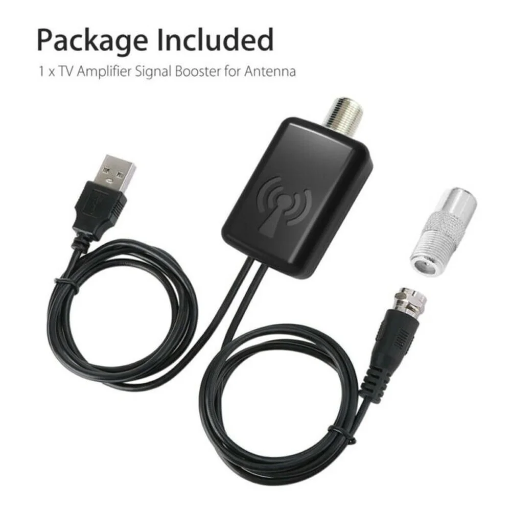 HDTV Antenna Amplifier Signal Booster TV High Gain Channel Boost Indoor Home New 
HDTV Antenna Amplifier Signal Booster TV High Gain Channel Boost Indoor Home New