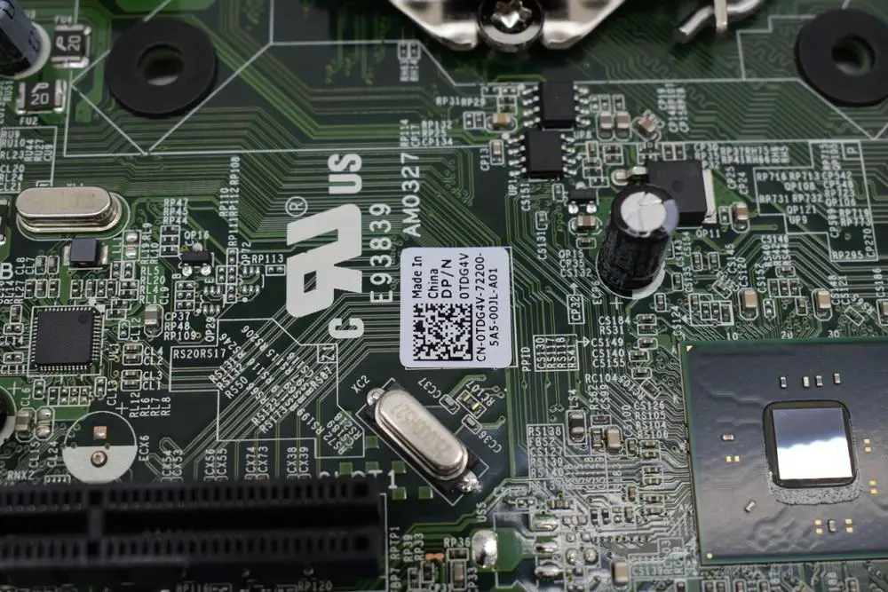 Оригинальная подержанная материнская плата для Dell T1700 T20 TDG4V / 0TDG4V Q87 | Компьютеры и
