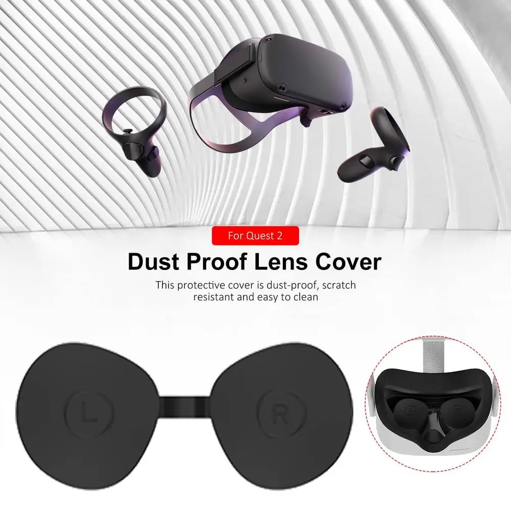 VR Lens Lightweight Durable Anti Scratch Black Protective Cover Full Case Soft Easy Clean Portable Dustproof For Oculus Quest
VR Lens Lightweight Durable Anti Scratch Black Protective Cover Full Case Soft Easy Clean Portable Dustproof For Oculus Quest