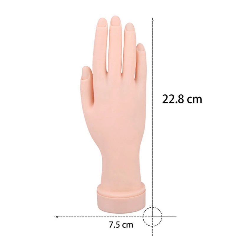 2021 Practice Hand For Manicure Nail Hand Training Model Flexible Movable Prosthetic Soft Fake Nail Printer Manicure Nails Tool
2021 Practice Hand For Manicure Nail Hand Training Model Flexible Movable Prosthetic Soft Fake Nail Printer Manicure Nails Tool