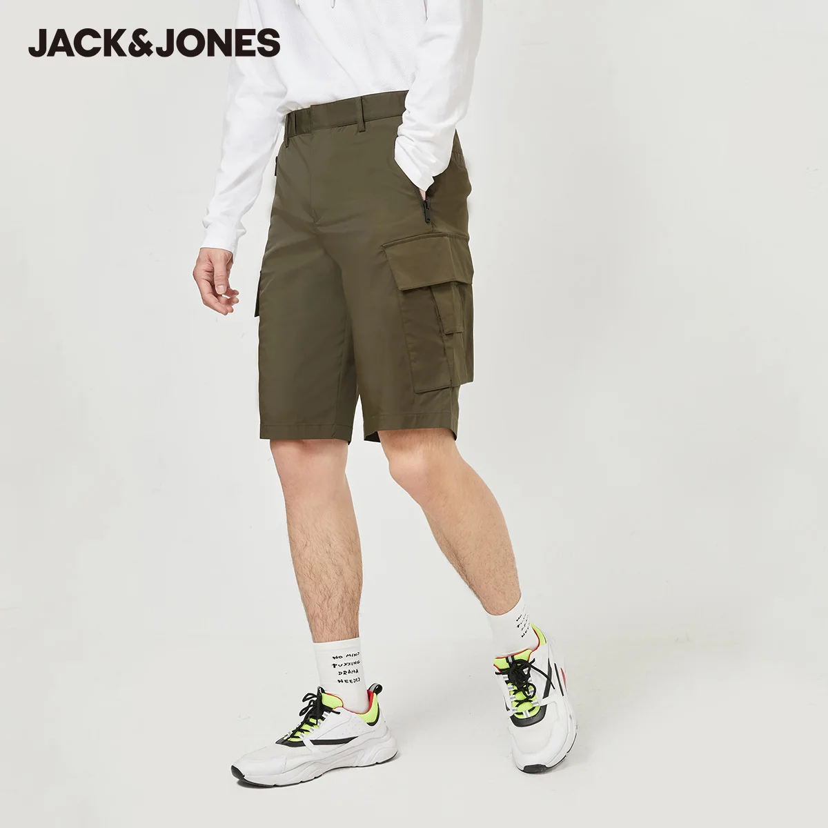 JackJones Men's Big pocket Pure Color Contrasting Drawstring Casual Sporty Cargo Shorts | 220215525
JackJones Men's Big pocket Pure Color Contrasting Drawstring Casual Sporty Cargo Shorts | 220215525