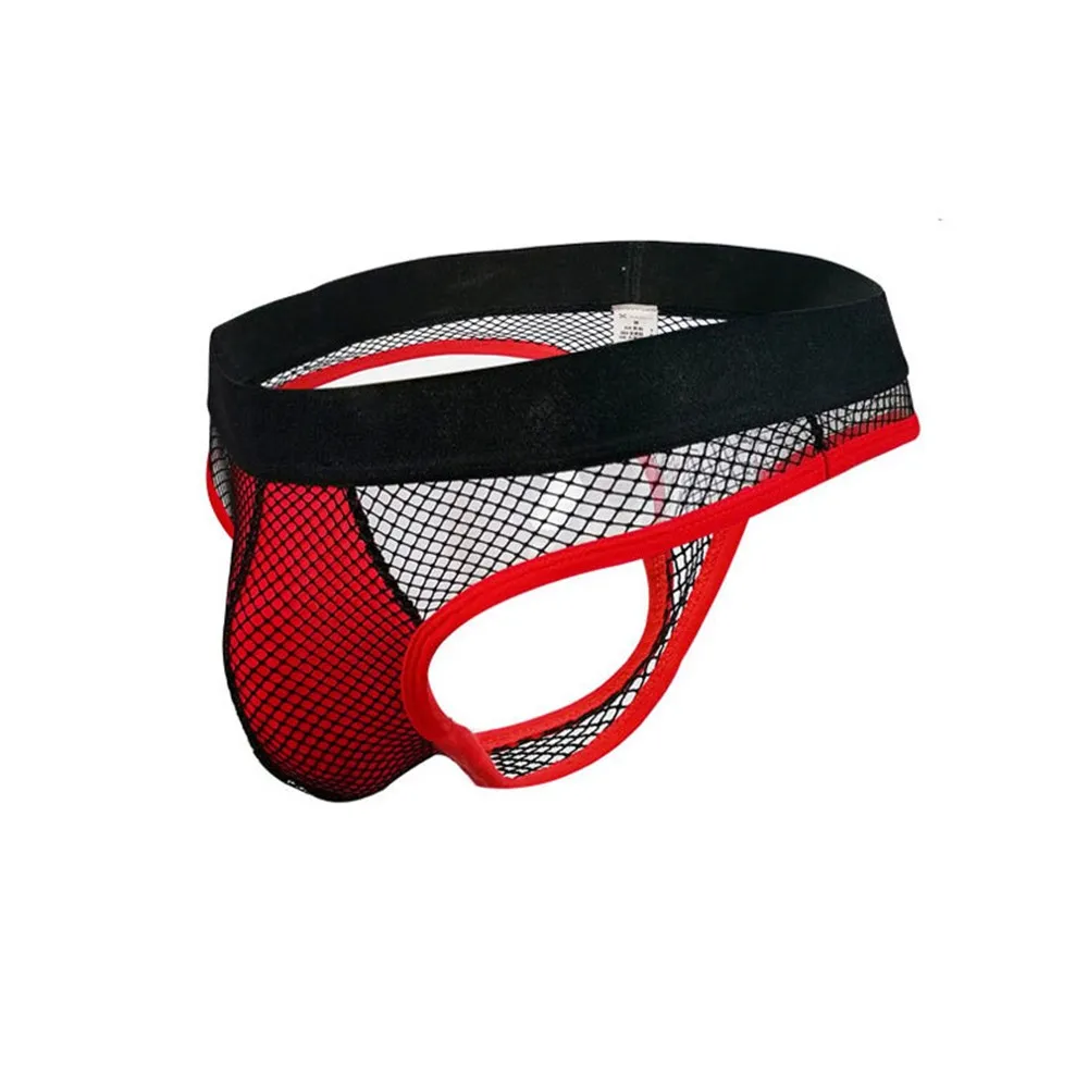New Men's Fishing Net Thong, Gay Fashion Sexy T-type Trend Pants Splicing Underwear Men's Fun Underwear
New Men's Fishing Net Thong, Gay Fashion Sexy T-type Trend Pants Splicing Underwear Men's Fun Underwear