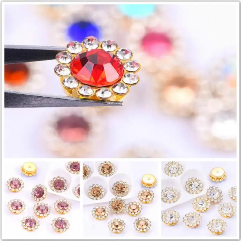Claw Cup Rhinestones Mix Color Glitter Crystals Glass Beads Stones Strass Trim Non Hotfix Sewing on Rhinestones for clothes
Claw Cup Rhinestones Mix Color Glitter Crystals Glass Beads Stones Strass Trim Non Hotfix Sewing on Rhinestones for clothes
