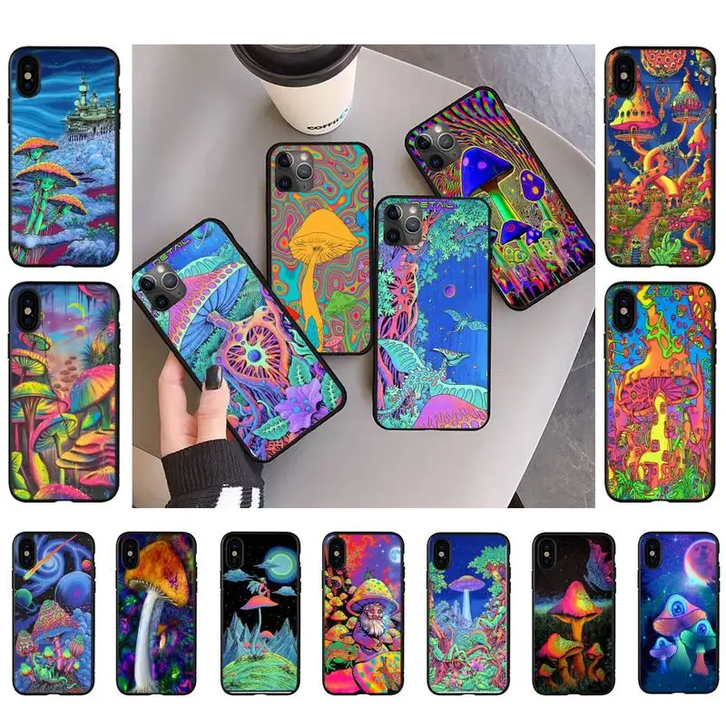 Mushroom psychedelic art Phone Case Fashion Knockproof Case For iphone 13 11 8 7 6S Plus X XS MAX 5S se 11 12pro max xr Coque
Mushroom psychedelic art Phone Case Fashion Knockproof Case For iphone 13 11 8 7 6S Plus X XS MAX 5S se 11 12pro max xr Coque