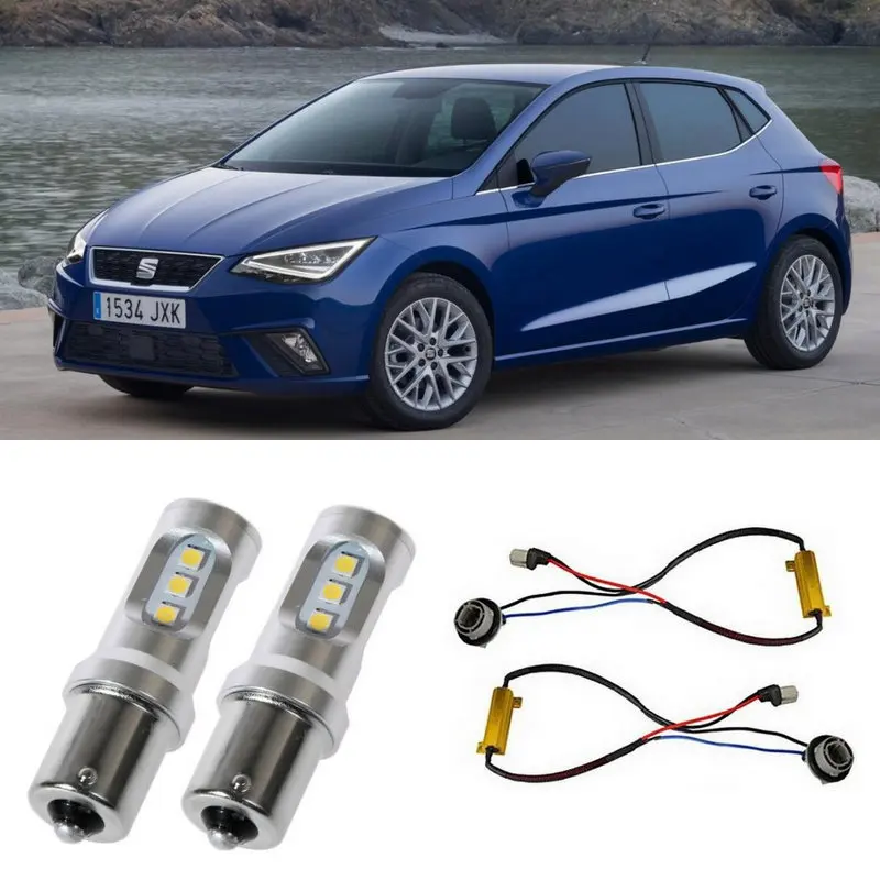 Передние указатели поворота для SEAT IBIZA mk5 kj1 ошибка декодера free canbus py21w bau15s 2