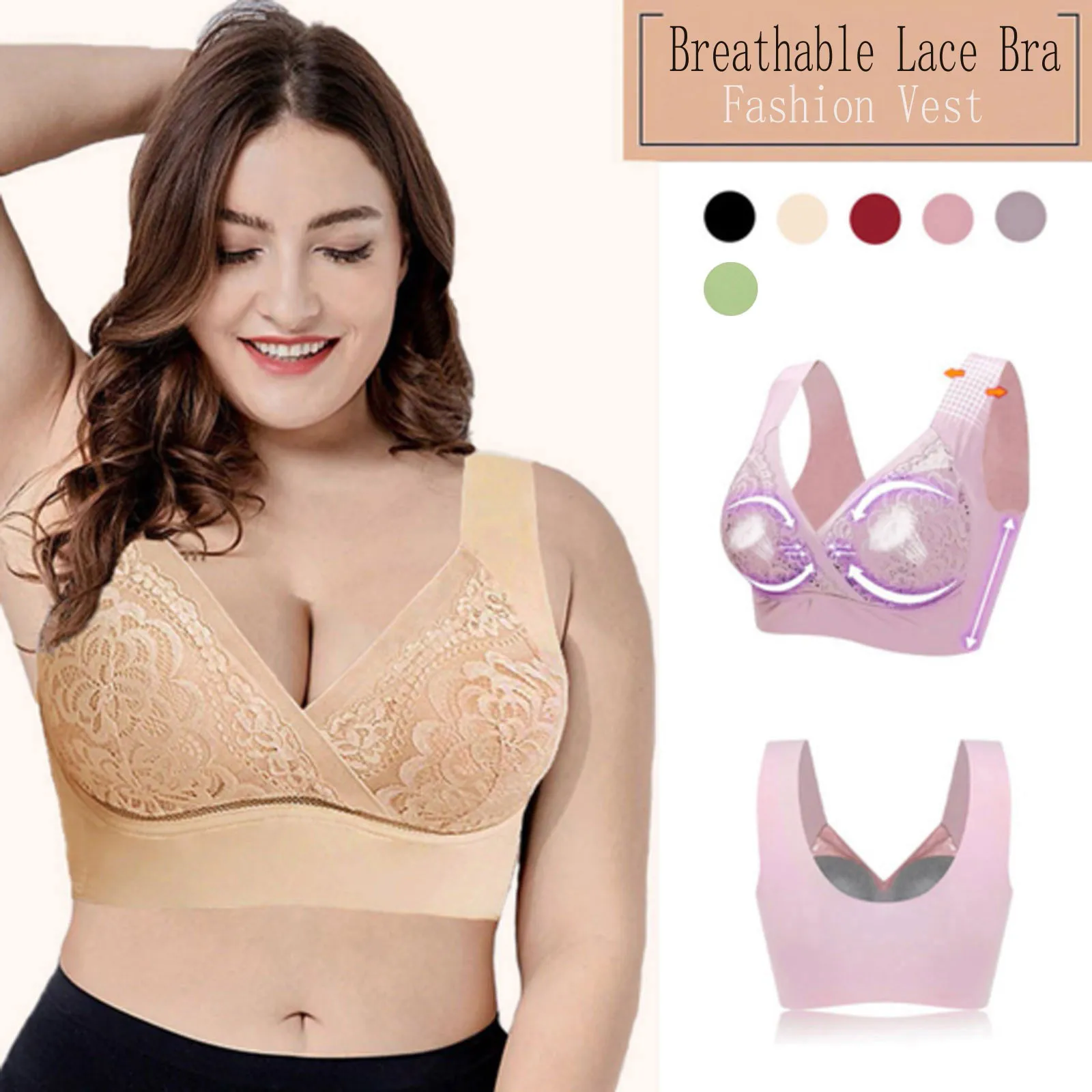 Women Bralette Sexy Bras Push Up Lingerie Seamless Bra Girls Underwear lady Wireless Brassiere Female Intimates No rims FFT
Women Bralette Sexy Bras Push Up Lingerie Seamless Bra Girls Underwear lady Wireless Brassiere Female Intimates No rims FFT