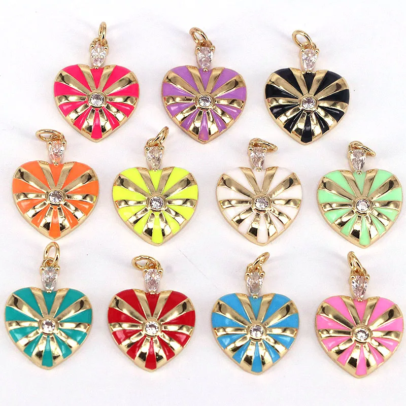 10Pcs, Colourful Enamel Heart Charm Pink White Black Blue Pendant Oil Dropped ,for earrings making necklace pendants for DIY
10Pcs, Colourful Enamel Heart Charm Pink White Black Blue Pendant Oil Dropped ,for earrings making necklace pendants for DIY