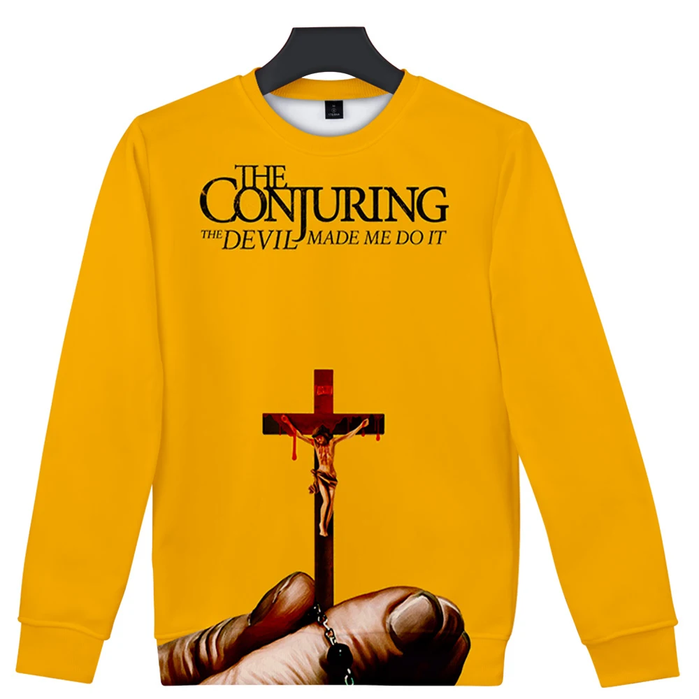 The Conjuring The Devil Made Me Do It 3D Printed O-Neck Sweatshirt Women/Men Fashion Long Sleeve Sweatshirts Streetwear Clothes
The Conjuring The Devil Made Me Do It 3D Printed O-Neck Sweatshirt Women/Men Fashion Long Sleeve Sweatshirts Streetwear Clothes