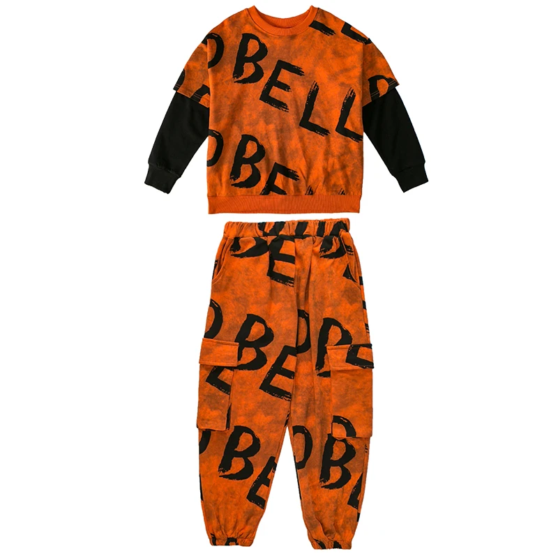 2021 New Girl Ballroom Hip Hop Dance Costumes For Kids Children Jazz Street Dance Clothes Long Sleeve Shirts Loose Pants 110-180
2021 New Girl Ballroom Hip Hop Dance Costumes For Kids Children Jazz Street Dance Clothes Long Sleeve Shirts Loose Pants 110-180
