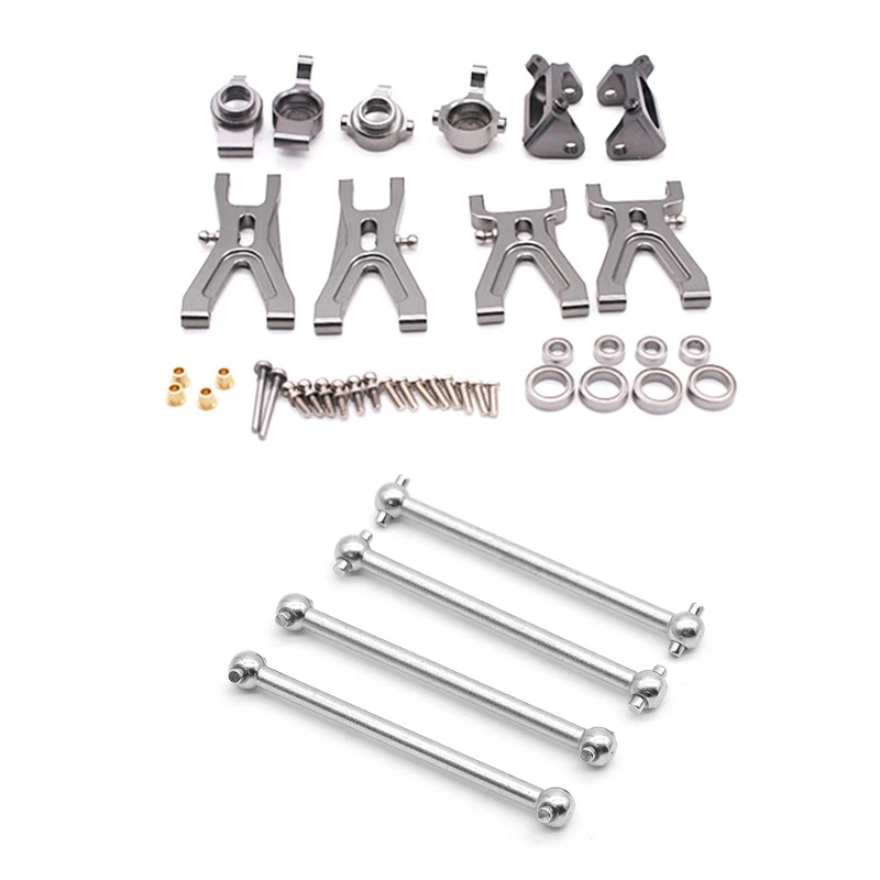 Upgrade Suspension Arm & Front/Rear HUB C Seat Parts with Metal Rear Drive Shaft Transmission Dogbone Accessorie
Upgrade Suspension Arm & Front/Rear HUB C Seat Parts with Metal Rear Drive Shaft Transmission Dogbone Accessorie