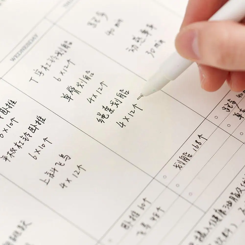 60 Pages Simple Planner Notebook Tearable Daily Notepad School Pad Thick Kawaii Portable Stationery Book Office Schedule Me F9s6
60 Pages Simple Planner Notebook Tearable Daily Notepad School Pad Thick Kawaii Portable Stationery Book Office Schedule Me F9s6