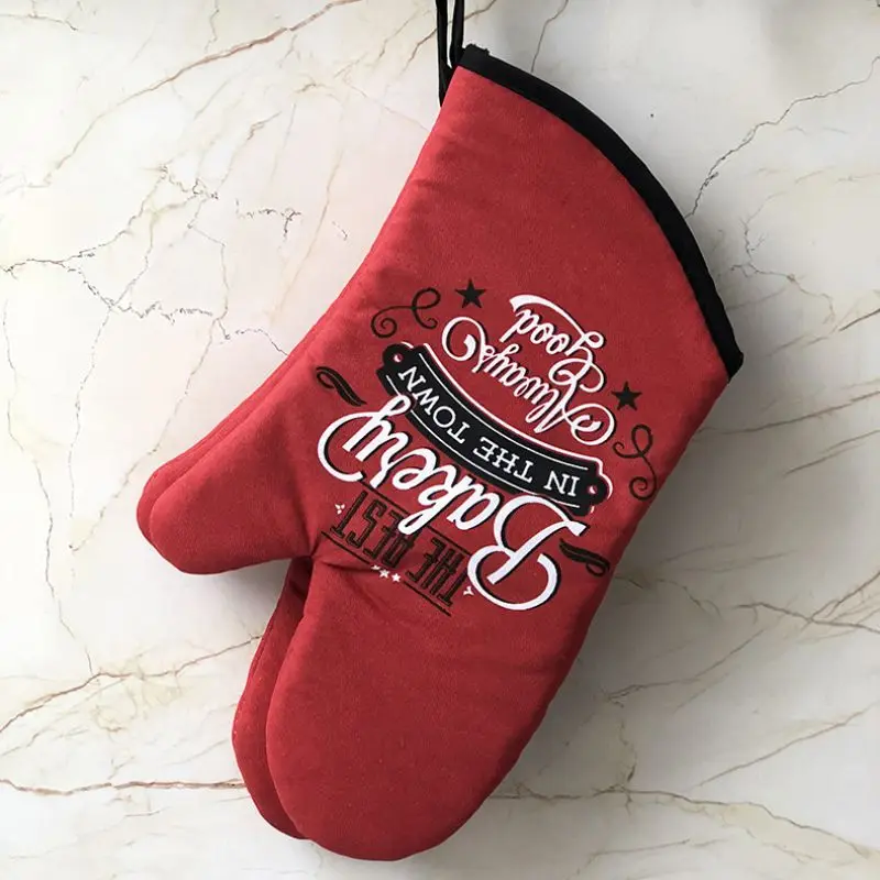 Microwave Glove Potholder Bakeware Heatproof Mitten Cotton Oven Mitts Non-slip Glove Thickening for BBQ or Kitchen New
Microwave Glove Potholder Bakeware Heatproof Mitten Cotton Oven Mitts Non-slip Glove Thickening for BBQ or Kitchen New