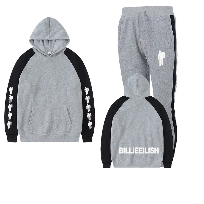 New Fashion Men's Pullover Printed Casual Men's Sportswear Hoodie Two-piece + Pants Sweatshirt Autumn And Winter Sportswear
New Fashion Men's Pullover Printed Casual Men's Sportswear Hoodie Two-piece + Pants Sweatshirt Autumn And Winter Sportswear