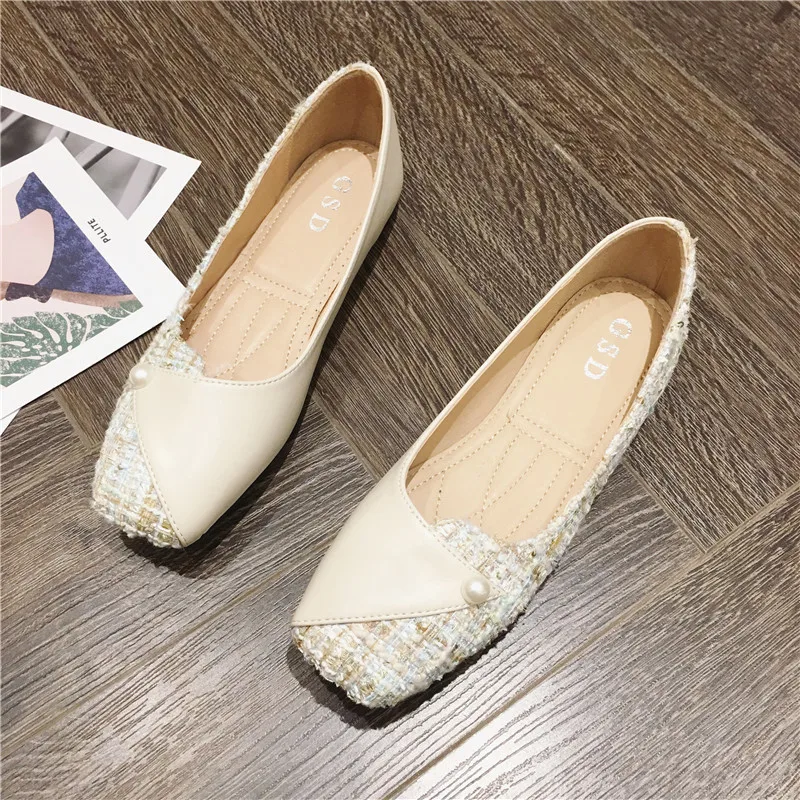 Plus Size Splicing Square Toe casuales woman flats Breathable Ladies Shoe Loafers Luxury Flat Casual shoes Mujer Women Shoes
Plus Size Splicing Square Toe casuales woman flats Breathable Ladies Shoe Loafers Luxury Flat Casual shoes Mujer Women Shoes