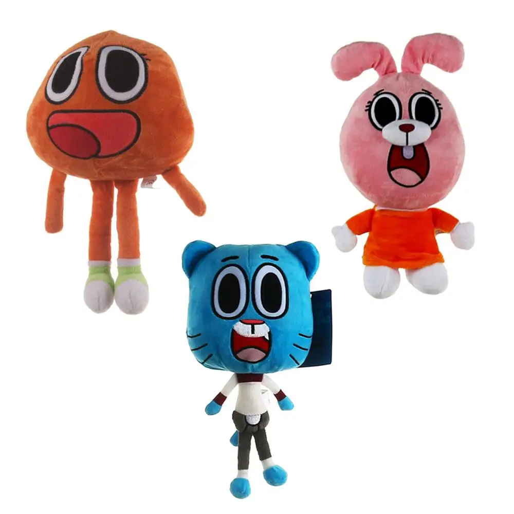 25cm Cute Cartoon Amazing World Gumball Darwin Anais Bunny Plush Doll Soft Stuffed Toys Doll Gifts For Children Kids
25cm Cute Cartoon Amazing World Gumball Darwin Anais Bunny Plush Doll Soft Stuffed Toys Doll Gifts For Children Kids