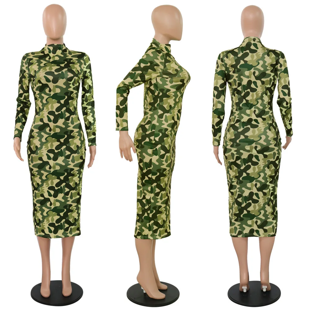 Fashion Elegant Party Winter Long Dress Women Half Turtleneck Autumn Long Sleeve Bodycon Dresses Striped Print Plus Size Vestido 
Fashion Elegant Party Winter Long Dress Women Half Turtleneck Autumn Long Sleeve Bodycon Dresses Striped Print Plus Size Vestido