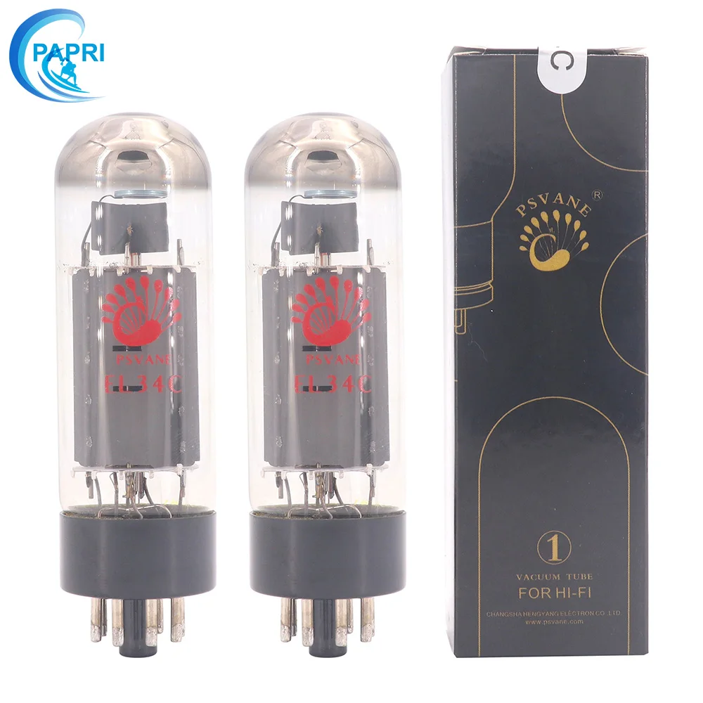 PSVANE HIFI EL34C Vacuum Tube New Replace 6CA7 EL34-B Treasure Tube Factory Test&Match Reference Tube Amplifier
PSVANE HIFI EL34C Vacuum Tube New Replace 6CA7 EL34-B Treasure Tube Factory Test&Match Reference Tube Amplifier