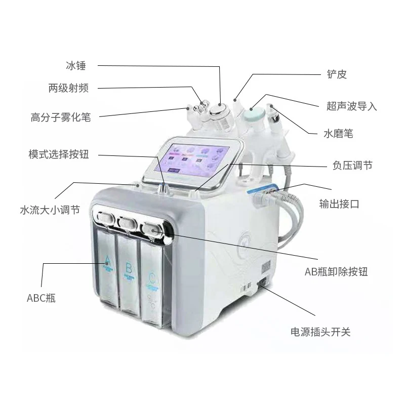 Professional diamond peel crystal microdermabrasion machine for sale/black head removal skin care device
Professional diamond peel crystal microdermabrasion machine for sale/black head removal skin care device