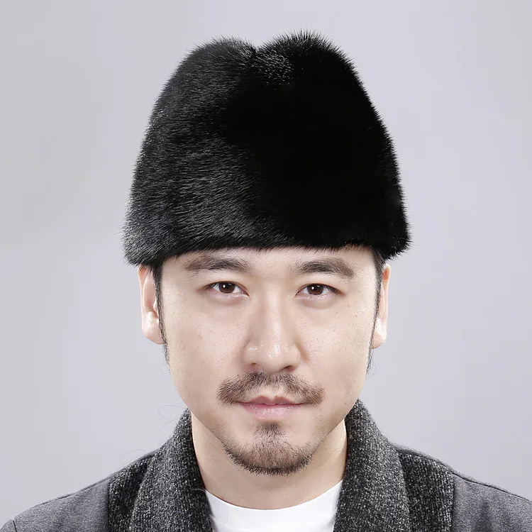 Vintage Hat Mink Hair Gentleman Hat Winter Warm Middle-aged and Elderly Men Business Dress Hat New Fashion Men's Cap
Vintage Hat Mink Hair Gentleman Hat Winter Warm Middle-aged and Elderly Men Business Dress Hat New Fashion Men's Cap