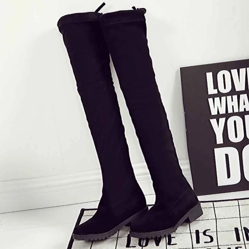 2021 Winter Over-the-knee Boots Women's Flat-bottomed Boots Women's Warm New Long Women's Boots Trend
2021 Winter Over-the-knee Boots Women's Flat-bottomed Boots Women's Warm New Long Women's Boots Trend