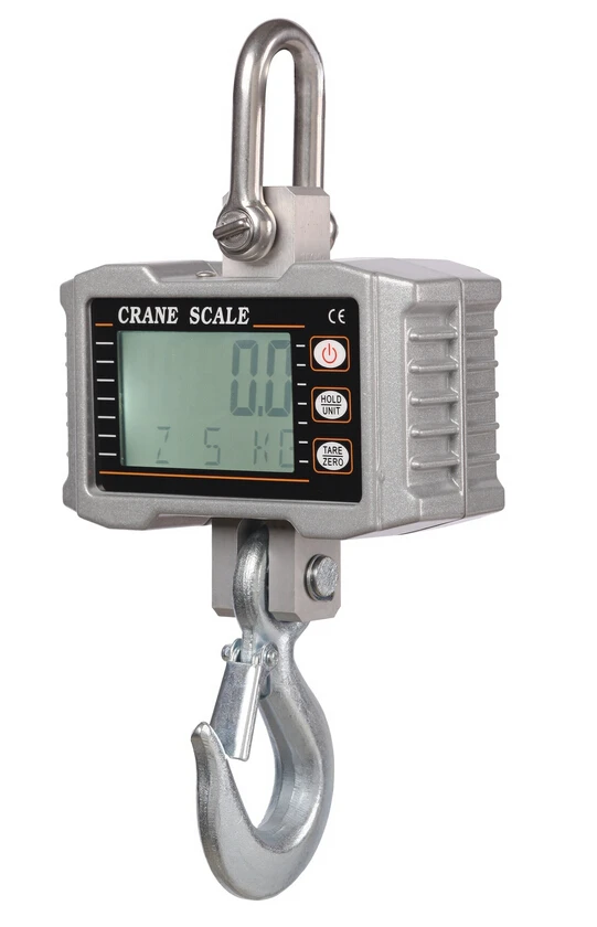 High precision 1000KG 2000LBS Aluminum Digital Crane Scale heavy Duty Hanging Scale LCD display
High precision 1000KG 2000LBS Aluminum Digital Crane Scale heavy Duty Hanging Scale LCD display