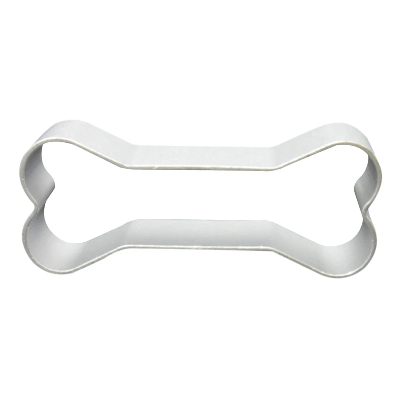 

Aluminum alloy Dog Bone Shape Gingerbread Dough Biscuit Cake Cookie Cutter DIY Tool Cake Decoration Biscuit Cutter