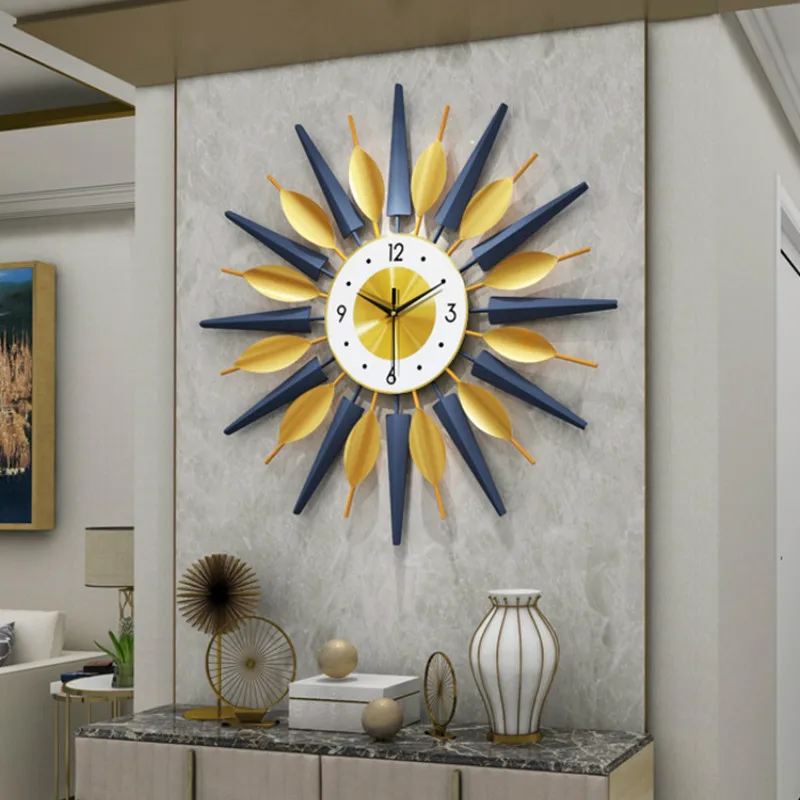 Роскошные большие настенные часы в скандинавском стиле, тихие абстрактные металлические современные креативные настенные часы для гостин...
Роскошные большие настенные часы в скандинавском стиле, тихие абстрактные металлические современные креативные настенные часы для гостин...