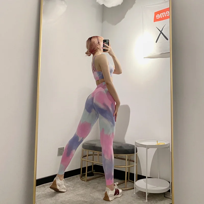 Dye Women Fitness Peach Lift Yoga Pants Push Up High Waist Training Leggings Tights Sports Activewear For Running
Dye Women Fitness Peach Lift Yoga Pants Push Up High Waist Training Leggings Tights Sports Activewear For Running