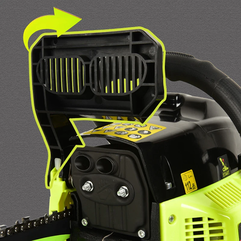 18" 58cc Garden Power Tools High Power 2-Stroke Chainsaws Multifunction Large Pull Cylinder Low Fuel Consumption Logging Saws
18" 58cc Garden Power Tools High Power 2-Stroke Chainsaws Multifunction Large Pull Cylinder Low Fuel Consumption Logging Saws